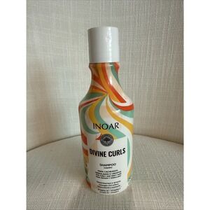 Inoar - Divine Curls‎ Shampoo Hidratante 250Ml - Moisturizing Shampoo 8.45FlOz